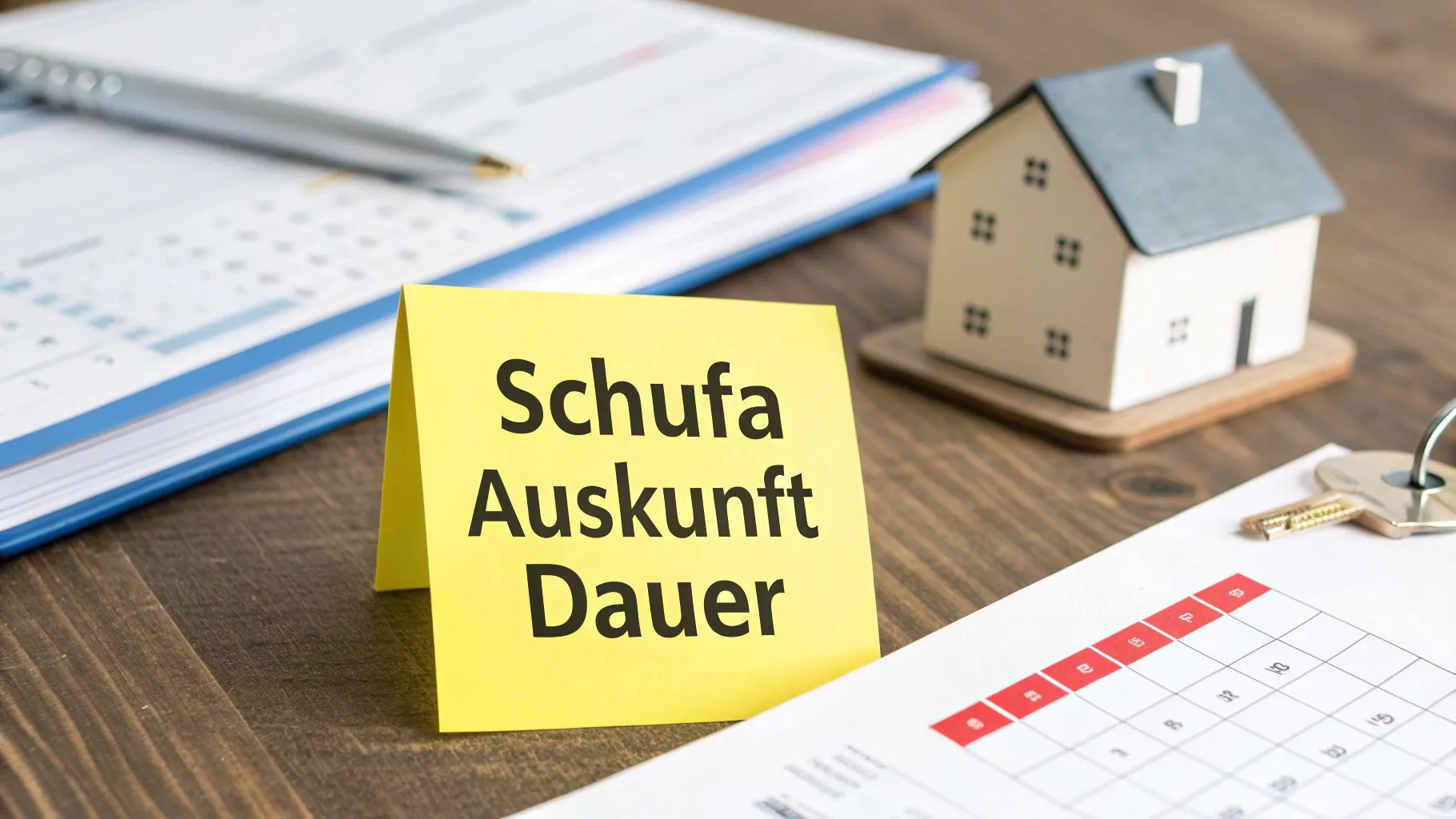 Schufa-Auskunft und Unterlagen für die Bonitätsprüfung bei der Wohnungssuche