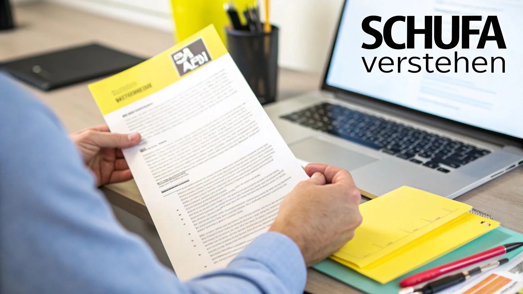 Aktuelle Schufa-Auskunft als Dokument für die Wohnungsbewerbung