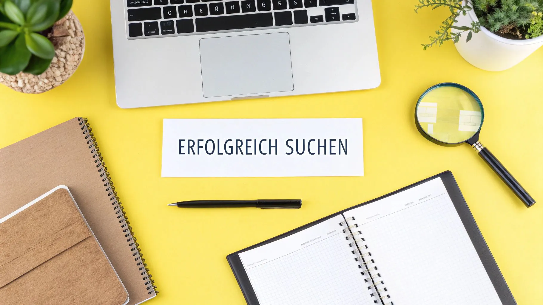 Person plant ihre Strategie für die Wohnungssuche am Smartphone